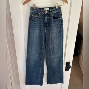 H&M Harper High Rise Wide Leg Jeans